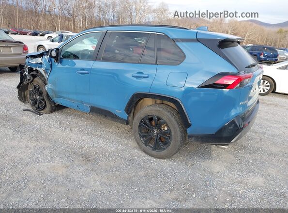 4T3T6RFV9RU149910 2024 TOYOTA RAV4 HYBRID Blue Rear left