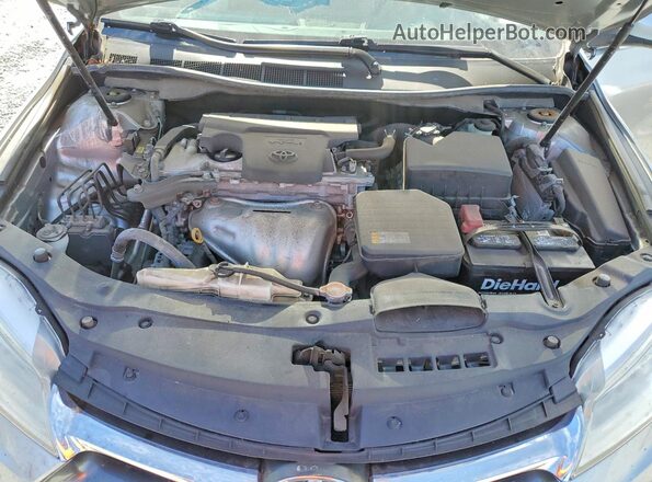 4T4BF1FK9GR582397 2016 TOYOTA LE Серебряный Вид задней части салона