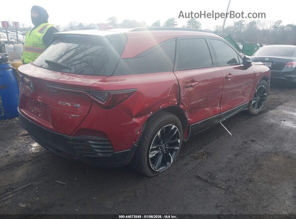 4W5KHNRL2RZ512642 2024 ACURA ZDX Red Հետևի աջ