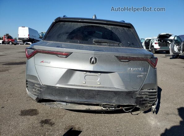 4W5KHNRL2RZ519333 2024 ACURA ZDX Silver Widok z tyłu