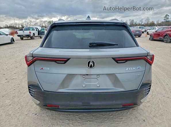 4W5KHNRL5RZ505880 2024 ACURA ZDX Gray Вид ззаду