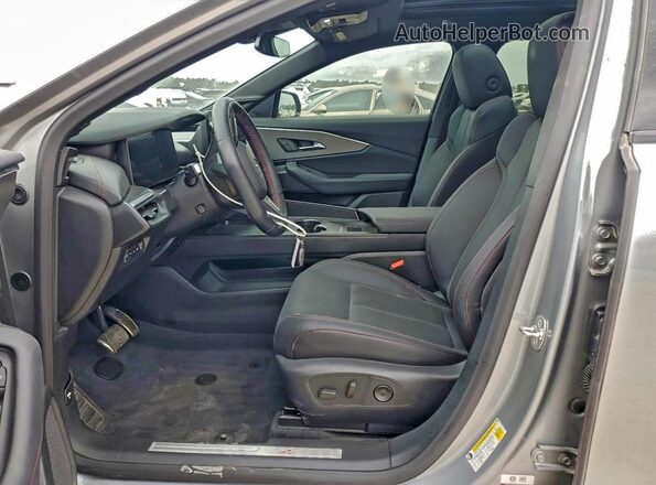 4W5KHNRL5RZ505880 2024 ACURA ZDX Gray Вид салону спереду
