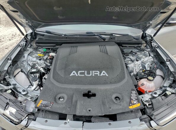 4W5KHNRL5RZ505880 2024 ACURA ZDX Gray Вид підкапотного простору