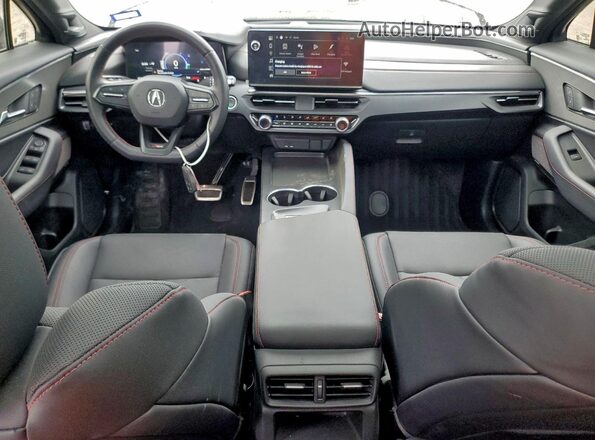 4W5KHNRL5RZ505880 2024 ACURA ZDX Gray Вид панелі приладів