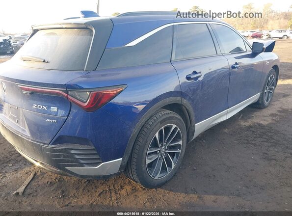 4W5KHNRL5RZ509301 2024 ACURA ZDX Blue Trasero derecho