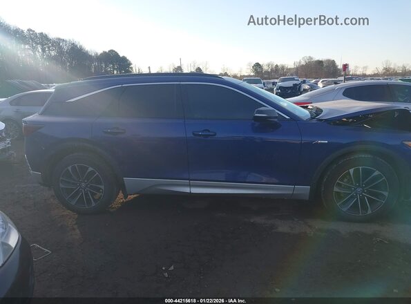 4W5KHNRL5RZ509301 2024 ACURA ZDX Blue Vista interior trasera