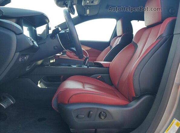 4W5XHPRL2RZ509225 2024 ACURA ZDX Gray Widok wnętrza z przodu
