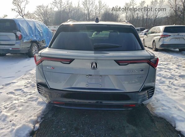 4W5XHPRL5RZ509218 2024 ACURA ZDX Silver Rear view