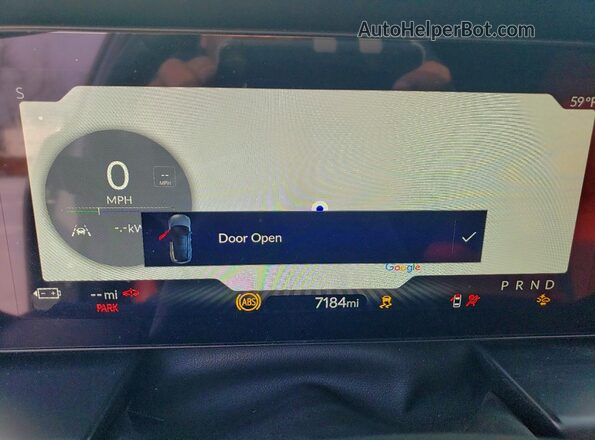 4W5XHPRL5RZ509218 2024 ACURA ZDX Silver Instrument cluster view