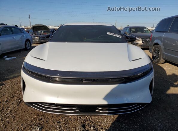50EA1GBAXSA008485 2025 LUCID AIR White Front view