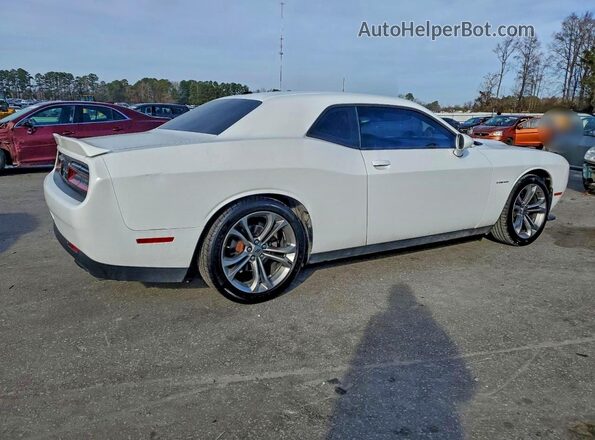 2C3CDZBT2LH130931 2020 DODGE CHALLENGER White Przód prawy