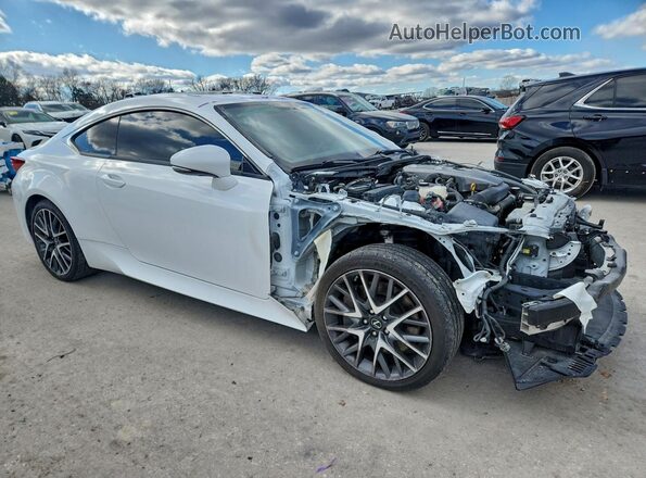 JTHHA5BCXH5006826 2017 LEXUS RC White Widok z przodu
