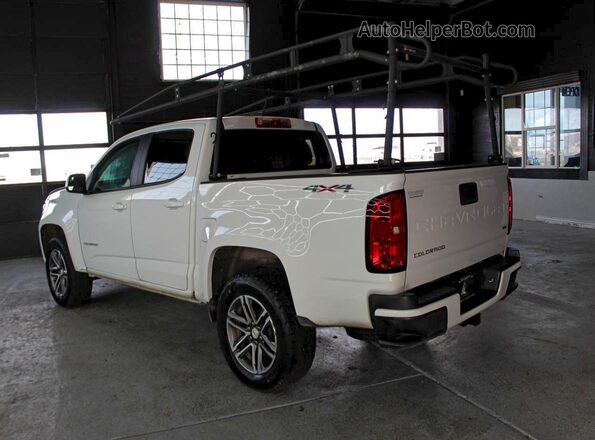 1GCGTBEN9M1100684 2021 CHEVROLET COLORADO White Вид спереду