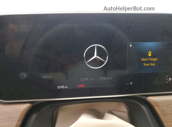 W1KCG2DB0PA032229 2023 MERCEDES-BENZ EQS White Widok tylnych siedzeń