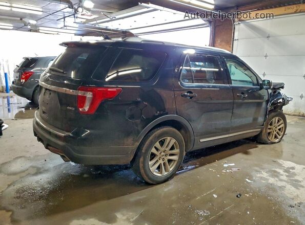 1FM5K8D83JGC04021 2018 FORD FORD EXPLORER Black Задня права чверть
