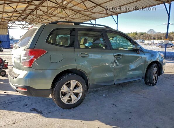 JF2SJADC1GH538221 2016 SUBARU FORESTER 2.5 Green Передня права чверть