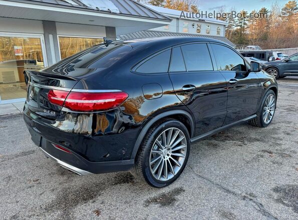4JGED6EB9JA097343 2018 MERCEDES-BENZ GLE Black Front view