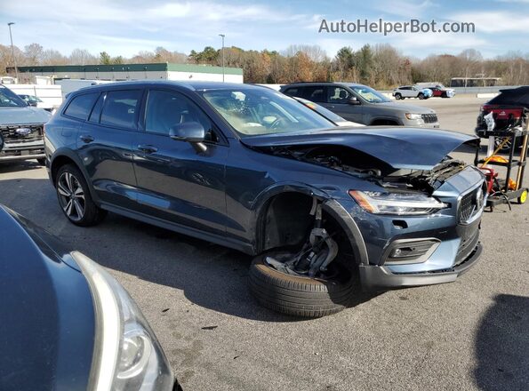 YV4L12WK2S2150095 2025 VOLVO V60 Синий Передняя правая четверть