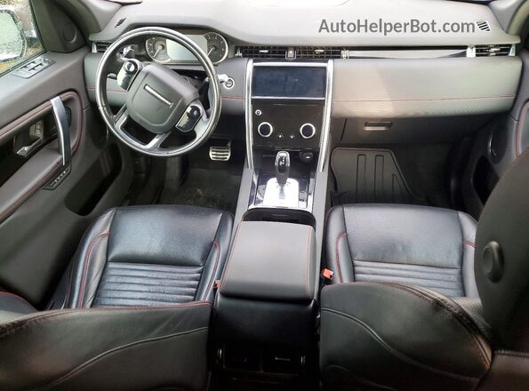 SALCT2FXXLH841763 2020 LAND ROVER DISCOVERY White Вид панелі приладів