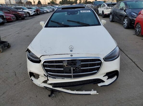 W1K6G6DB4NA105720 2022 MERCEDES-BENZ S White 