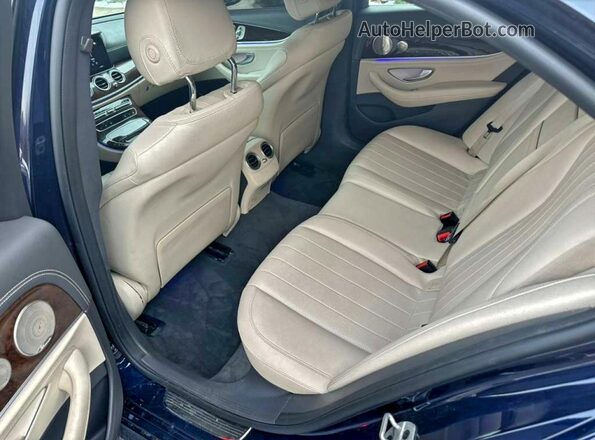 W1KZF8EB1MA994436 2021 MERCEDES-BENZ E-CLASS Blue ხელსაწყოთა პანელის ხედი