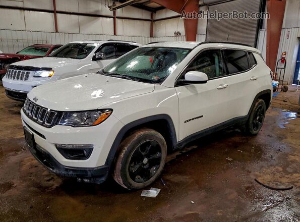 3C4NJDBB4KT690639 2019 JEEP COMPASS White Trasero izquierdo