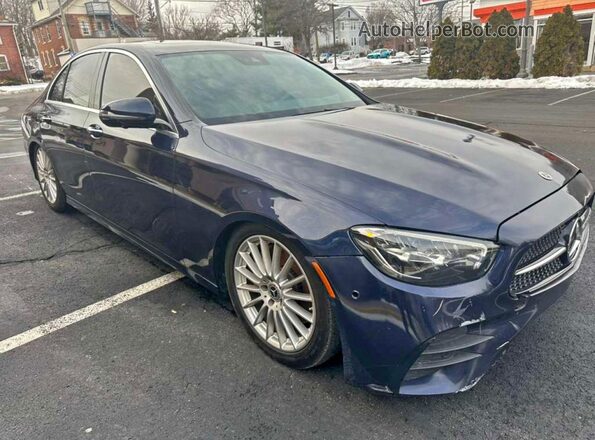W1KZF8EB1MA994436 2021 MERCEDES-BENZ E-CLASS Blue წინა ხედი