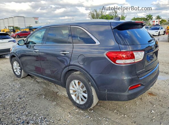 5XYPG4A38JG344438 2018 KIA SORENTO Charcoal 