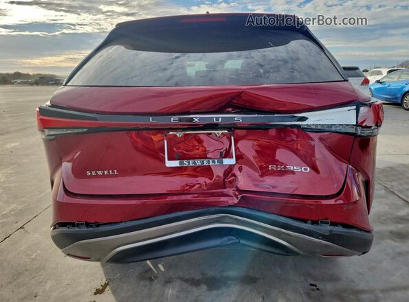 2T2BAMBA6RC051004 2024 LEXUS RX 350 Red Vista interior delantera