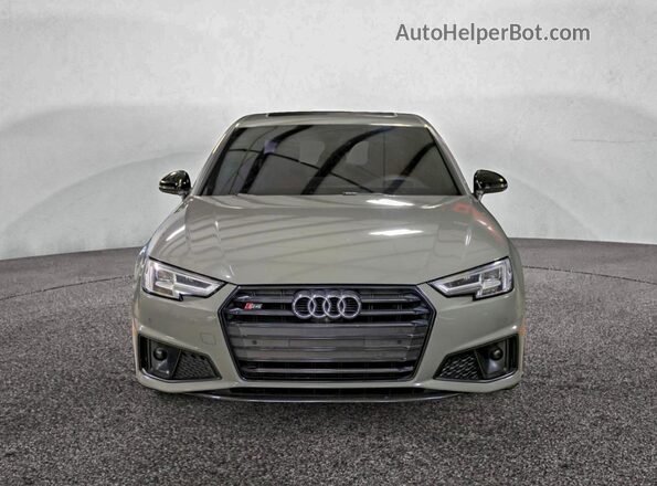 WAUC4AF45KA110246 2019 AUDI S4 Gray წინა პანელის ხედი