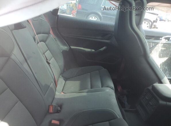 WP0AB2Y16PSA35960 2023 PORSCHE TAYCAN Blue Widok wnętrza z tyłu