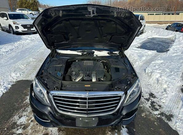 WDDUG8FB3GA225611 2016 MERCEDES-BENZ S Black უკანა სავარძლების ხედი
