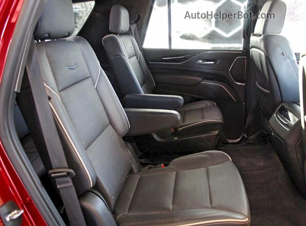 1GYS4EKL0PR338399 2023 CADILLAC ESCALADE Red Front interior view