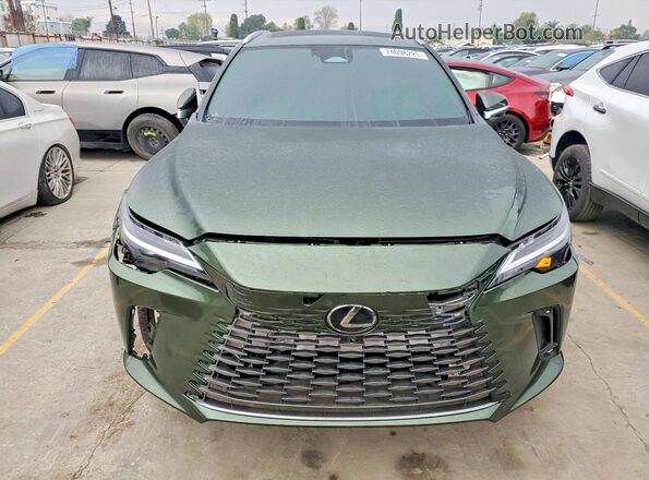 2T2BAMBA9RC041454 2024 LEXUS RX 350 Green უკანა ხედი