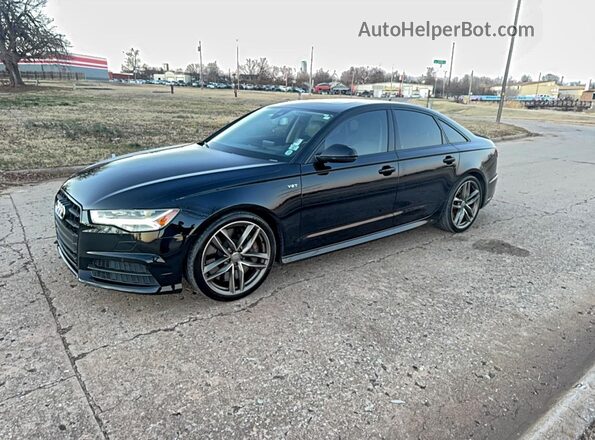 WAUH2AFC9GN146010 2016 AUDI S6 Black Հետևի աջ