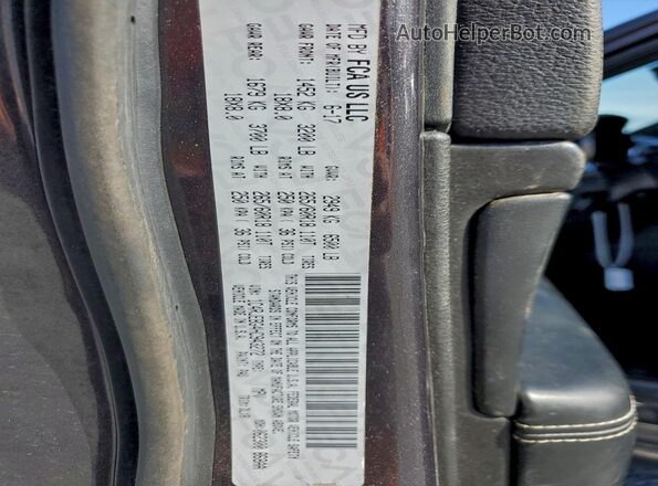 1C4RJEBG4HC943272 2017 JEEP GRAND CHER Gray Widok naklejki z numerem VIN