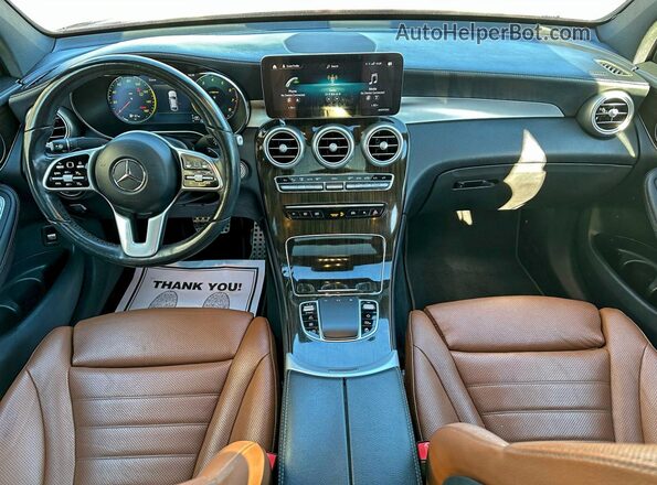 W1N0J8EB7NG026723 2022 MERCEDES-BENZ GLC-CLASS Red Vista de los asientos traseros