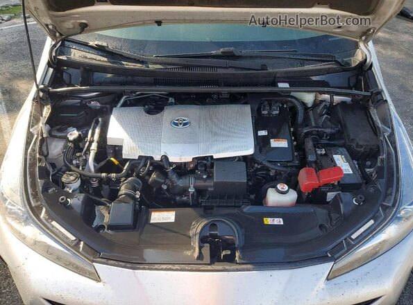 JTDKAMFU6N3160204 2022 TOYOTA PRIUS Серебряный 