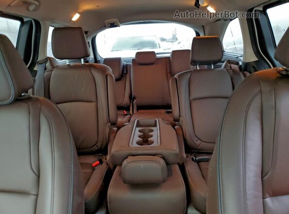 5FNRL6H83SB005645 2025 HONDA ODYSSEY White უკანა სალონის ხედი