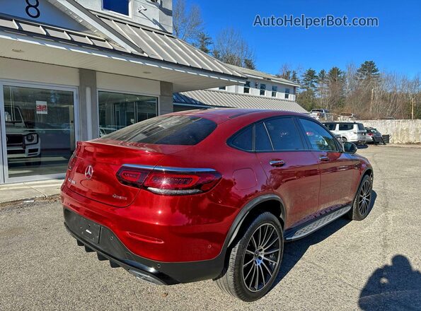 W1N0J8EB7NG026723 2022 MERCEDES-BENZ GLC-CLASS Red Vista frontal