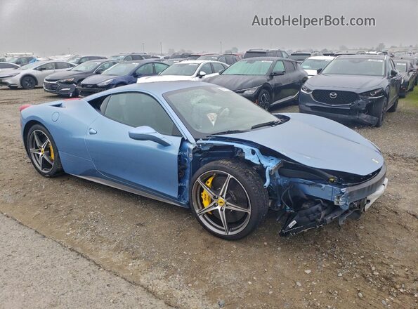ZFF67NFA6C0182991 2012 FERRARI 458 Синий 