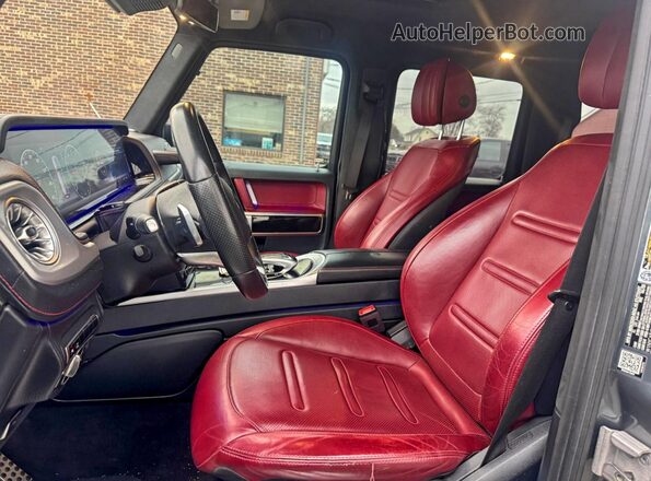W1NYC6BJ9LX358950 2020 MERCEDES-BENZ G-CLASS Silver ხელსაწყოთა პანელის ხედი