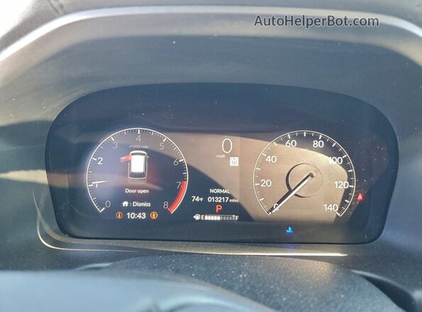 5FNRL6H68SB056119 2025 HONDA ODYSSEY Silver Вид щитка приладів