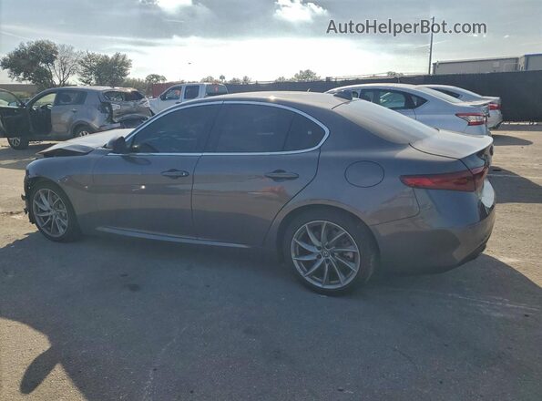 ZARFAMANXK7599319 2019 ALFA ROMEO GIULIA Gray Հետևի աջ