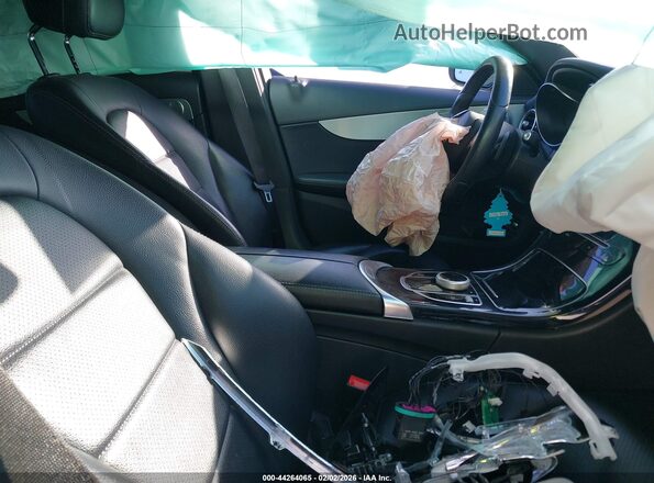 55SWF4HB2JU237709 2018 MERCEDES-BENZ C 350E Dark Blue Front interior view