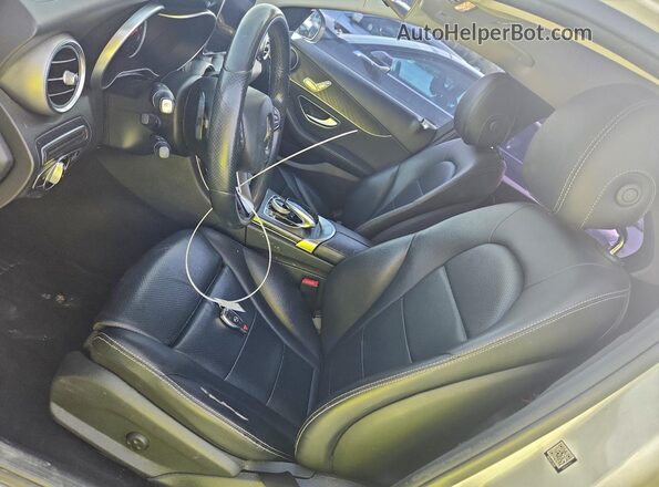 55SWF4JB0GU157389 2016 MERCEDES-BENZ C White Vista interior delantera