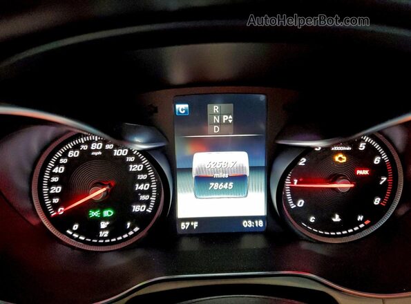 55SWF4JB2JU258120 2018 MERCEDES-BENZ C-CLASS Burgundy 