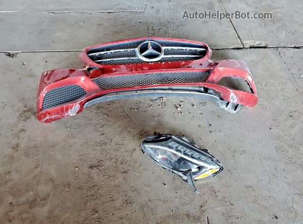 55SWF4JB2JU258120 2018 MERCEDES-BENZ C-CLASS Burgundy 