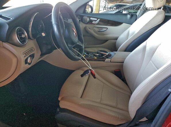 55SWF4JB2JU258120 2018 MERCEDES-BENZ C-CLASS Burgundy 