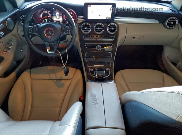 55SWF4JB2JU258120 2018 MERCEDES-BENZ C-CLASS Burgundy 